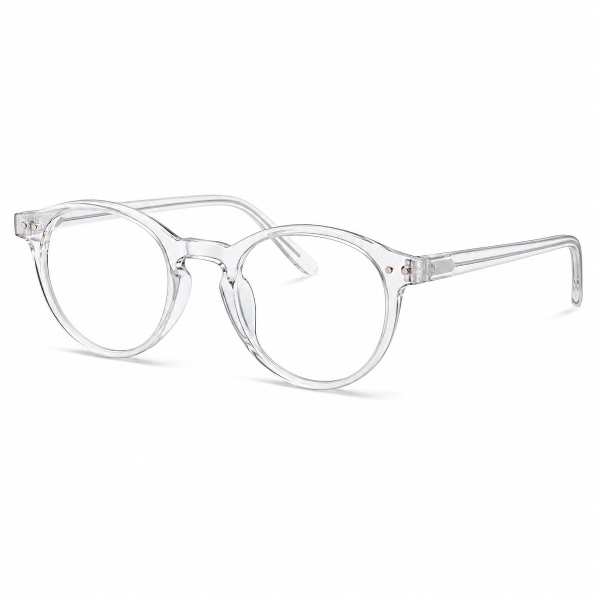 computerbril.shop® Munc Computerbril +4.00 | Transparant | Blue Light Filter Bril | Beeldschermbril | Leesbril | Unisex