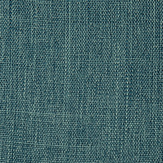 Turquoise stof met fijne textuur.
