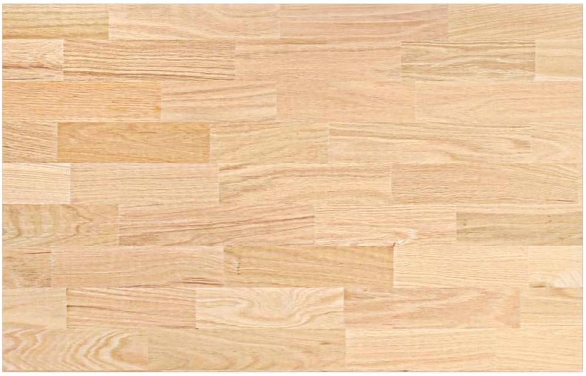 Keukenwerkblad Eiken - Houten Werkblad - Bureau Maken - Massief Hout - 100 x 63.5 x 4 cm - Bruin