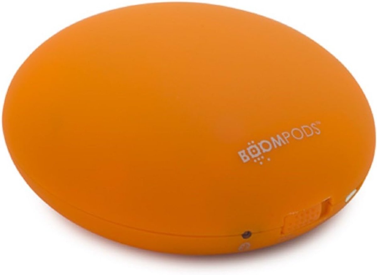 Draagbare Bluetooth Luidspreker - Boombox Speaker - Muziek Luisteren - Unieke Capsulevorm - 10 Meter Bereik - Oranje