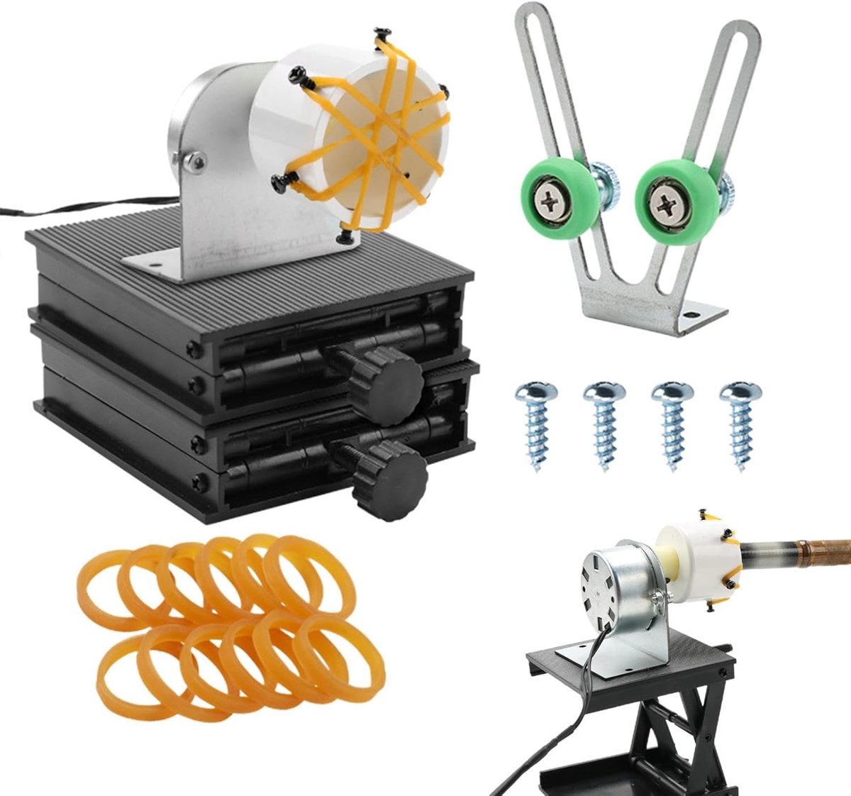 Hengel Bouwset - Reparatieset Hengel - Hengels Repareren - Multifunctioneel Gereedschap - 110V - Meerkleurig