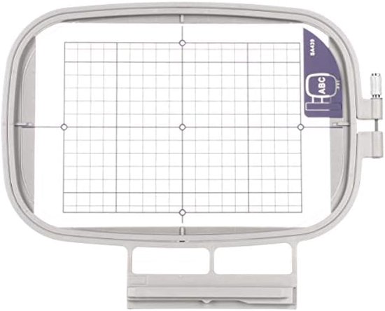 Borduurringen - Borduurmachine Hoepels - Borduurprojecten Versnellen - Verstelbare Schroef - 130x180mm - Zwart