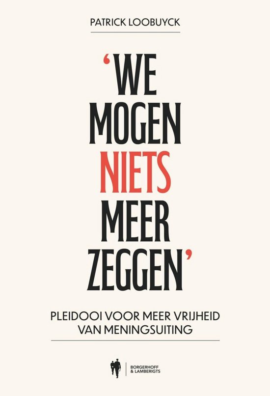 'We mogen niets meer zeggen' - cover