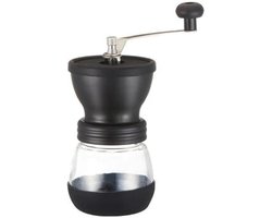 Handmatige Koffiemolen - Keramische Burr - Verse Koffie - Verstelbare Maalgraad - 500 Gram - Zwart