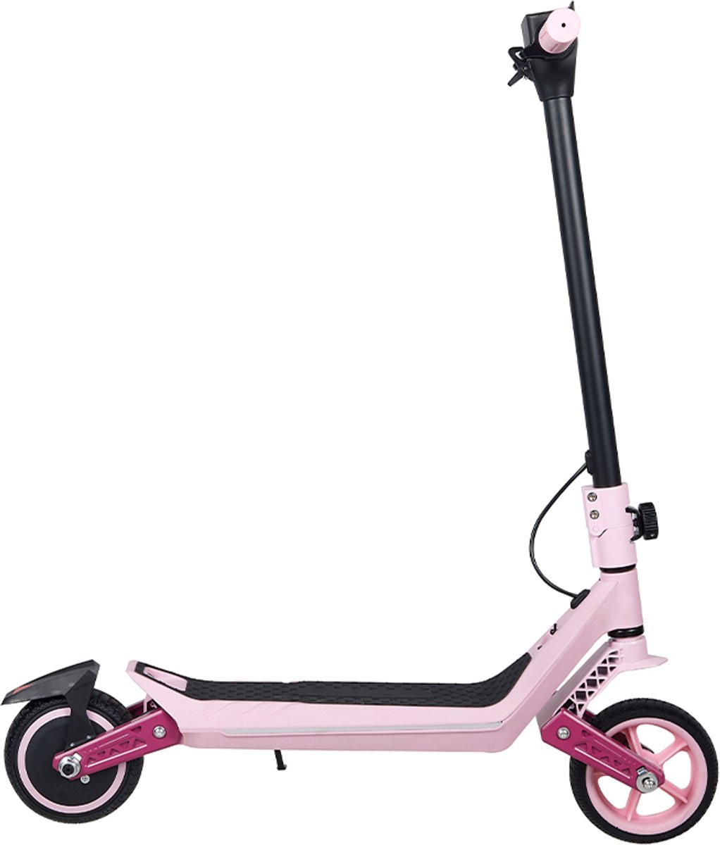 YIQIFA U8 Elektrische Step Kinderen - Kinderstep Inklapbaar - 16km/u - 6.5" Wielen - Roze thumbnail 4