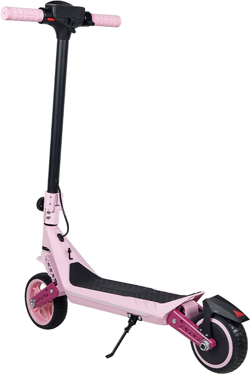 YIQIFA U8 Elektrische Step Kinderen - Kinderstep Inklapbaar - 16km/u - 6.5" Wielen - Roze thumbnail 5