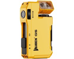 WUBEN G5 Mini LED Zaklamp - Yellow - Keychain EDC - 400 Lumen - RGB Light - 6 Modi - USB-C Oplaadbaar - IP68 Waterdicht