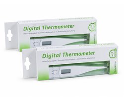 Medi-inn | 2 x digitale koortsthermometer | CE gekeurd
