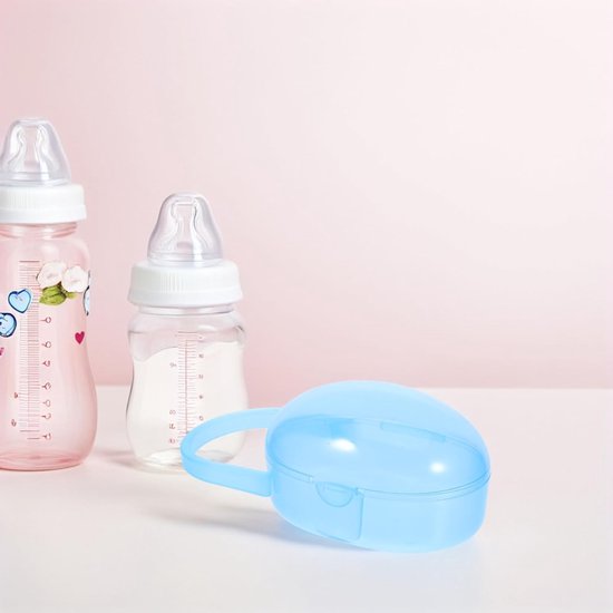 Fopspeenhouder - Speendoosje Fopspeenbewaarder - Baby Verzorging - Valbestendig Ontwerp - 112 x 55 x 4 cm - Hemelsblauw — afbeelding 5