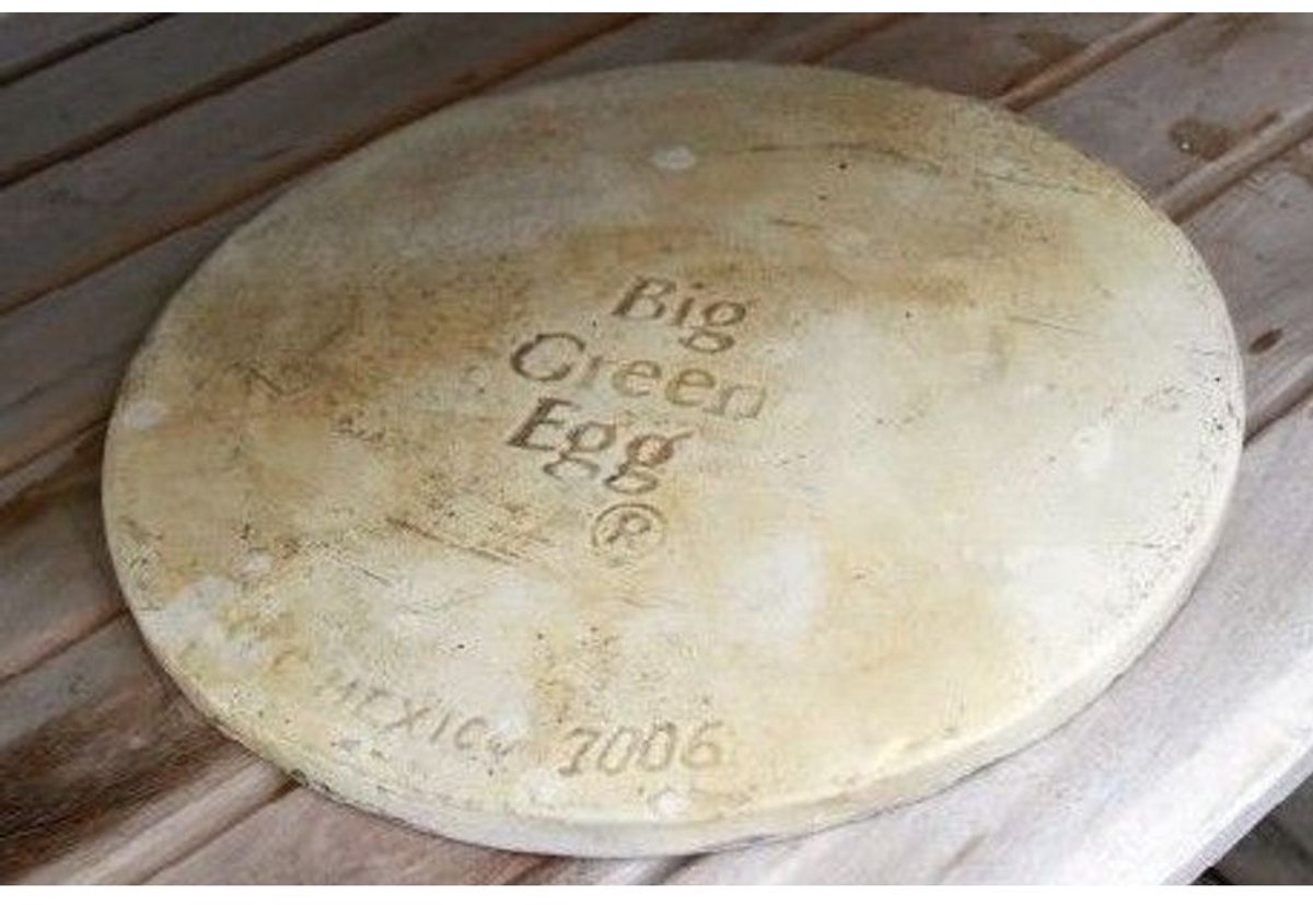 "Pizzasteen voor Big Green Egg BBQ XL (Diameter 21"" / 53cm)"