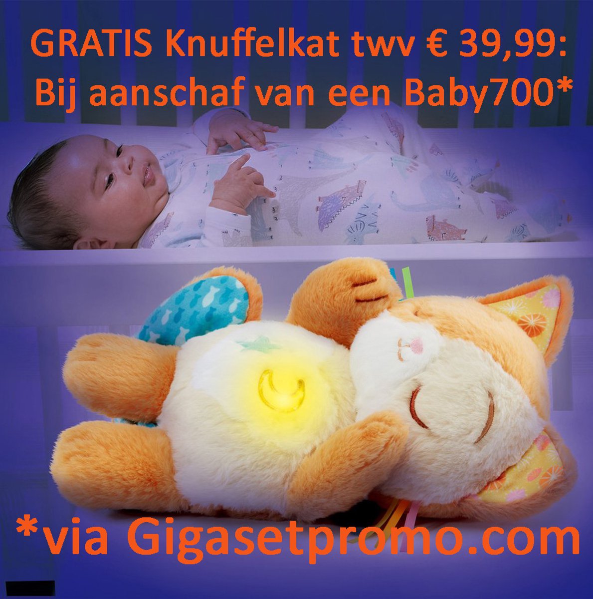 Gigaset Baby 700 Babyfoon met Camera en Nachtzicht in Kleur - afbeelding 2