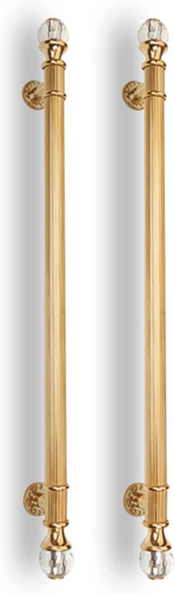 Deurtrekgreep H-model - Deurkruk Duwstang - Deuren Openen - Roestvrij Staal 304 - 120 cm - Goud
