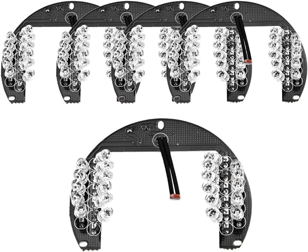 IR LED Verlichting - Infrarood Board Lamp - Nachtzicht Beveiliging - 22 LEDs 850nm - 82mm x 62mm - Niet gespecificeerd