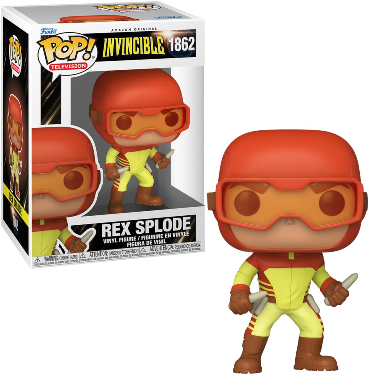Funko Pop animation: invincible s2- rex w/ch