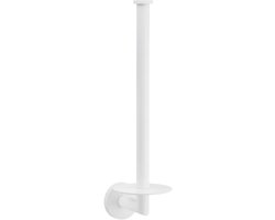 Porte-rouleau de rechange Wit - pour 2 rouleaux - Porte-rouleau de rechange - Porte-rouleau de rechange suspendu - Mur - Porte-rouleau de papier toilette Wit - Porte-rouleau de papier toilette Wit