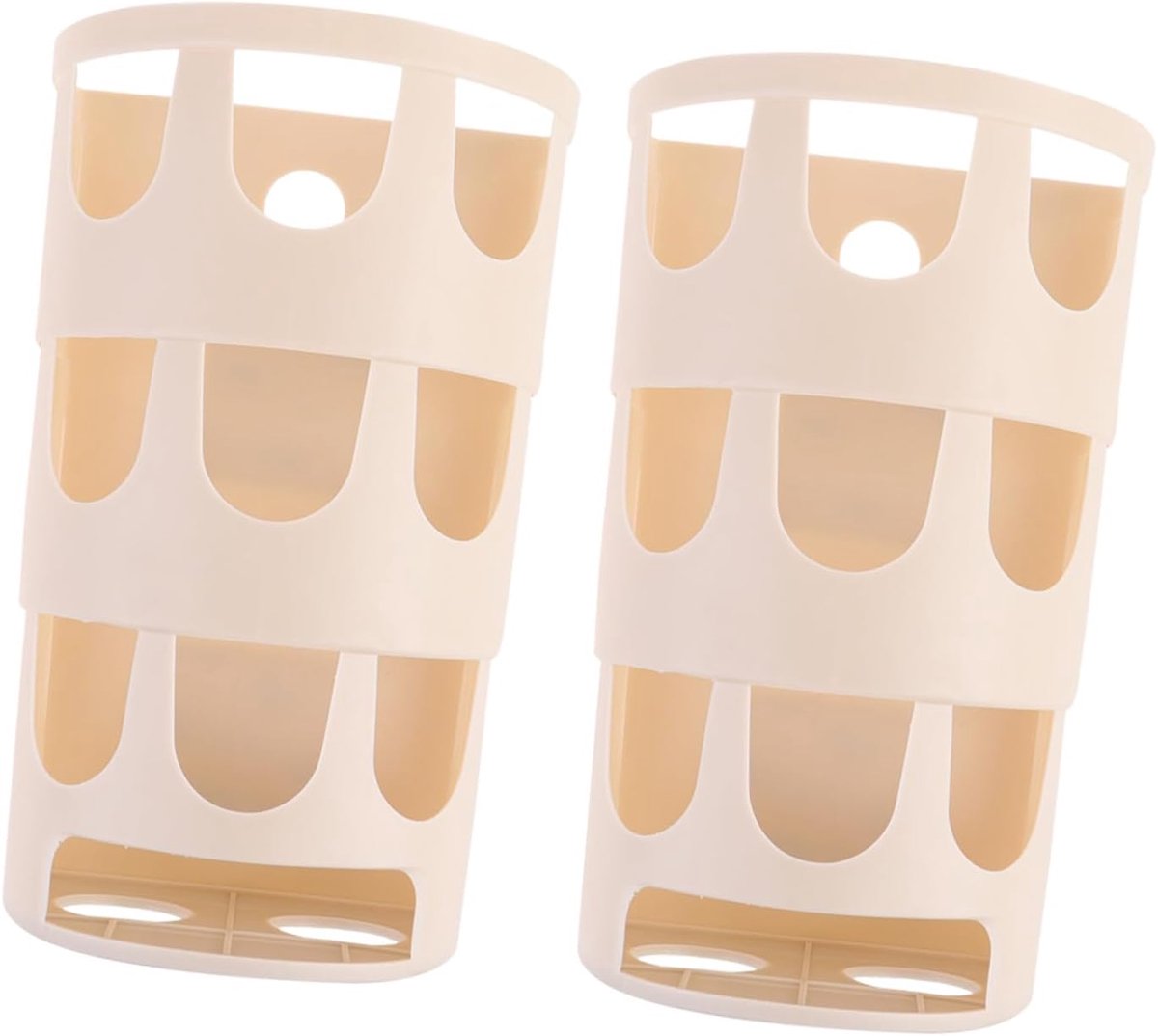 Hooi Voerbak - Knaagdier Dispenser - Netjes Voeren - Gladde Randen - 20 x 12 cm - Khaki