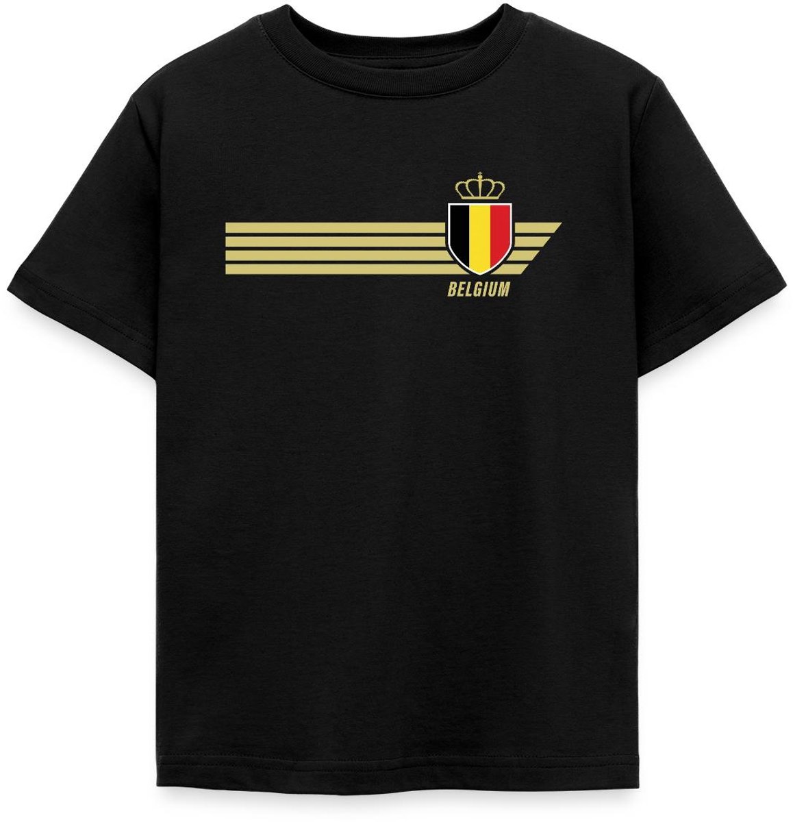 België Voetbal Shirt Fanshirt T-Shirt Kinderen