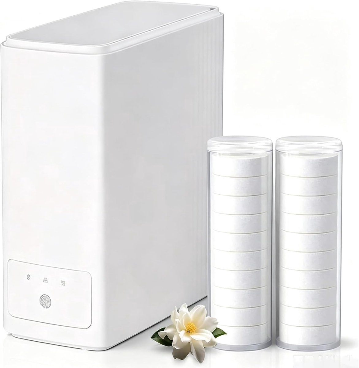 Handdoekdispenser - Handdoekwarmer - Gezichtsbehandelingen - Constante temperatuur - 40 handdoeken - Wit
