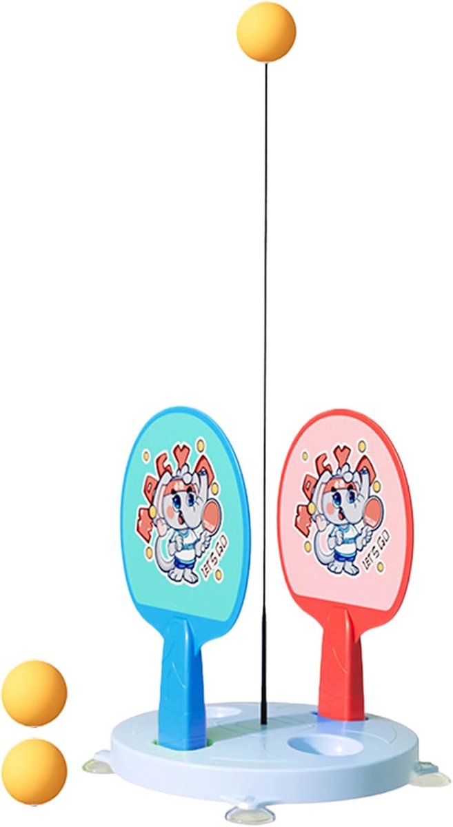 Tafeltennis Trainingsset - Tafeltennis Oefenmateriaal - Vaardigheden Verbeteren - Elastische Rebound - 399 gram - Blauw
