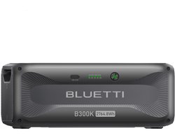 BLUETTI B300K 2,764.8 Wh LFP uitbreidingsaccu voor Zonnegenerator Apex 300/AC200L/AC300/AC500- voor Camper, Noodstroomvoorziening voor thuis