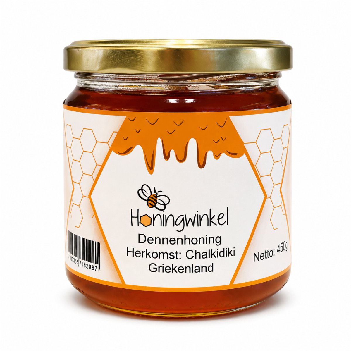 Dennenhoning 450g Griekenland Honingwinkel (vloeibaar)