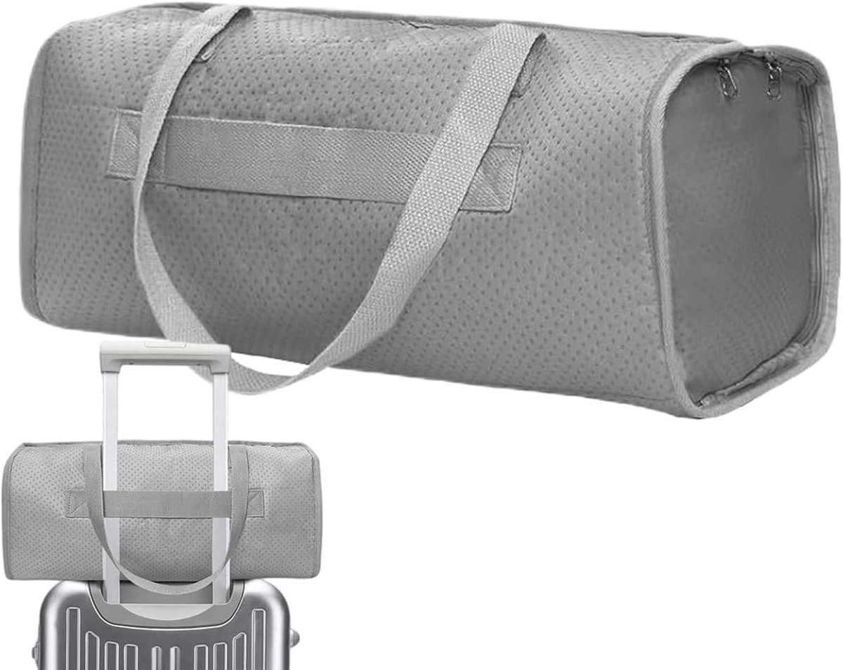 Vliegtuig Baby Bed - Reis Organizer - Comfortabel Reizen - Antislip Stabiliteit - 30 x 26 x 5 cm - Grijs