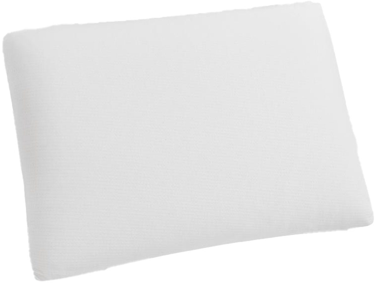 Yumeko hoofdkussen natuurlatex cloud 40x60x12 zacht - Biologisch & ecologisch wit