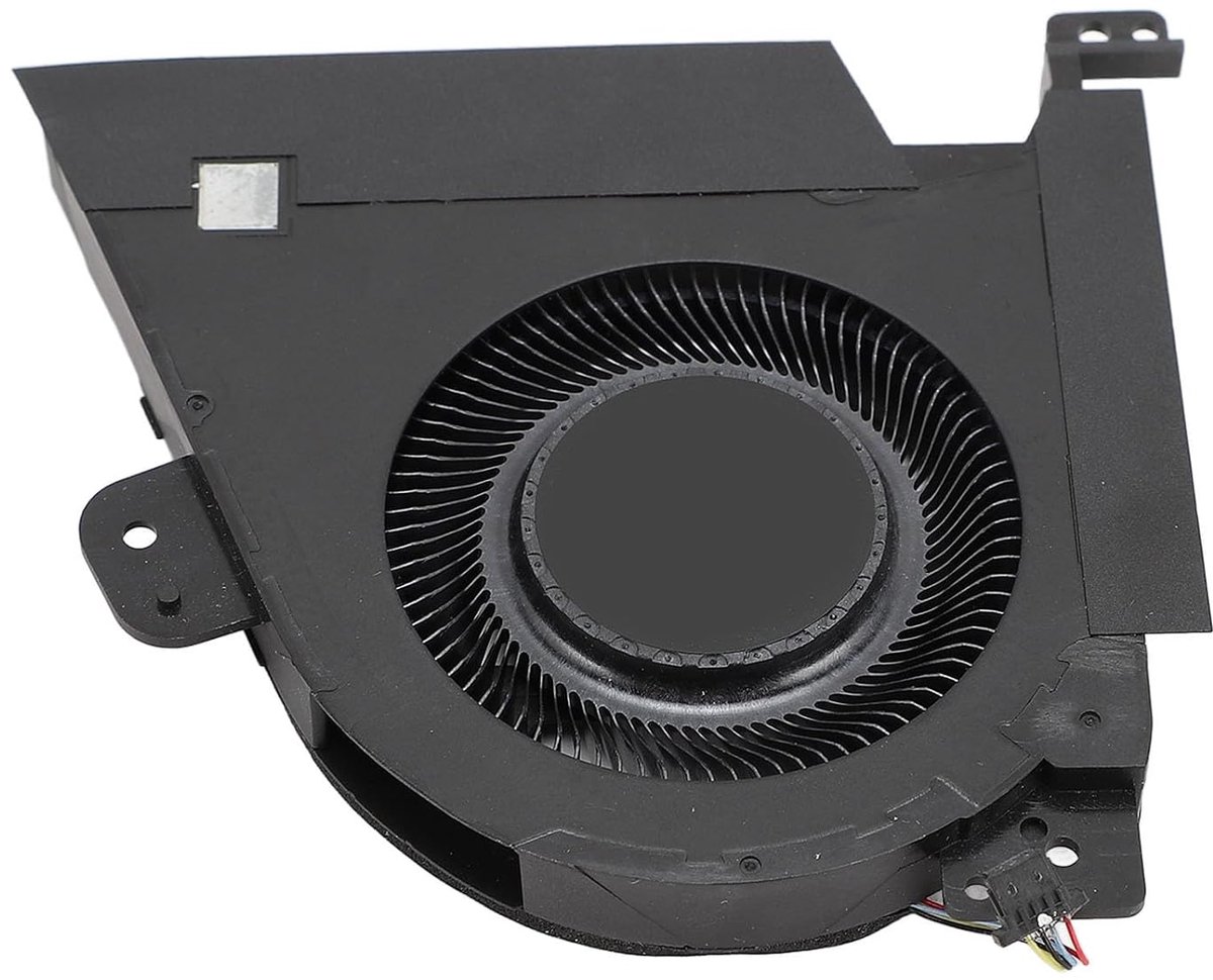 CPU Koelventilator - Ventilator Laptop - Laptop Koelen - Verbeterde Warmteafvoer - 15 x 9 x 2 cm - Zwart