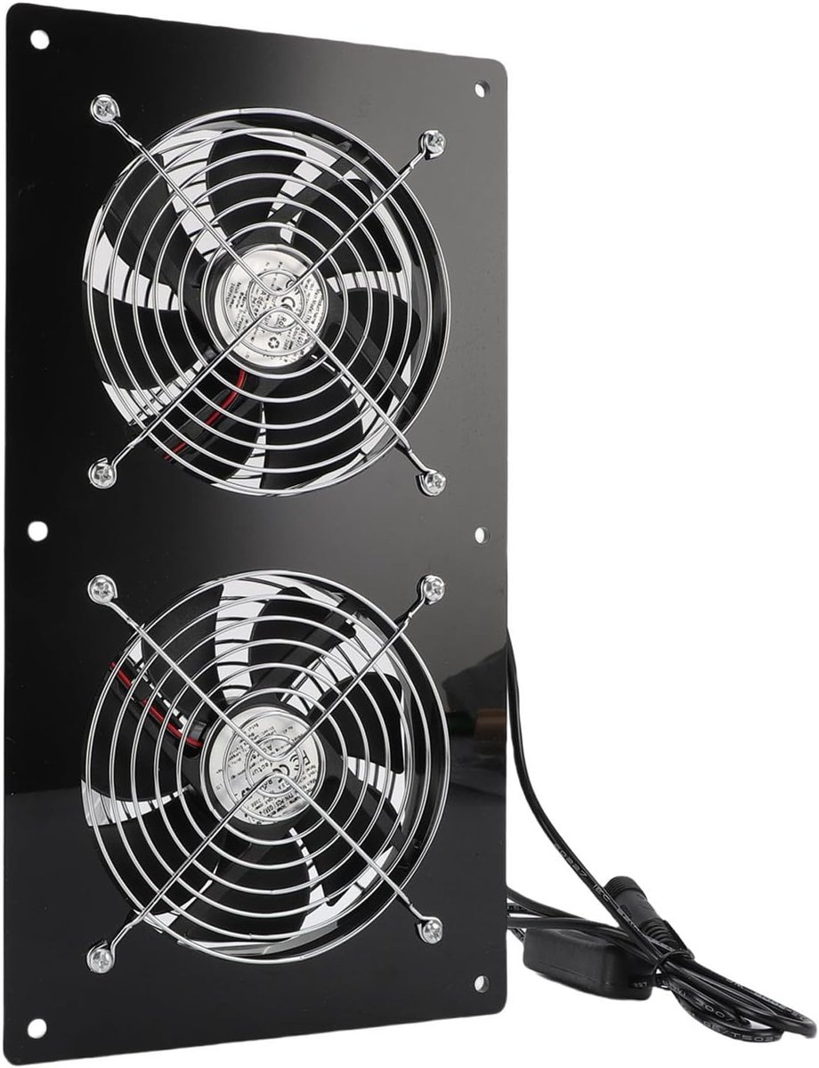 Zonneventilator Set - Afzuigventilator Ventilatiesysteem - Luchtcirculatie Verbeteren - Du