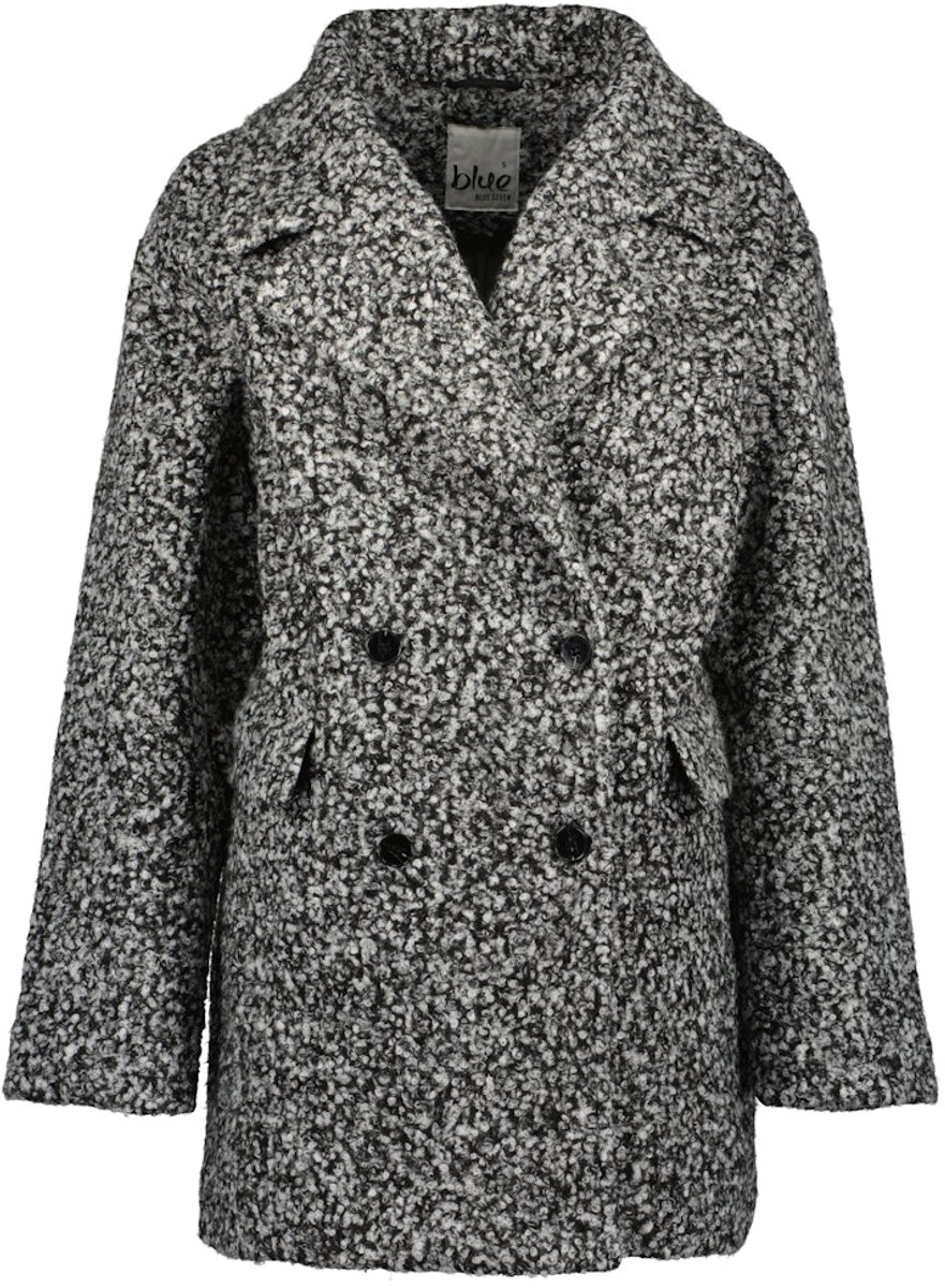 Blue Seven - dames - Jas 291104 grijs gemeleerd Blue Seven - maat M