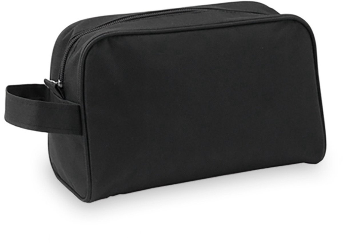 Toilettas - Reistasje - Make-up tas - Travel bag - Waterafstotend - Met handvat - Cosmetic bag - Toiletry bag - Reis organizer - Make up pouch - Opbergtas - Zwart - Jonyx