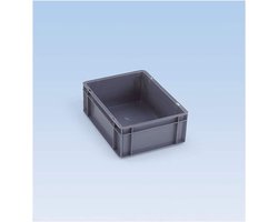 Transport Stapelkast - Eurobox Opslagbak - Organiseren Werkplaats - Voedselveilig Polypropyleen - 400x300x50 mm - Geel