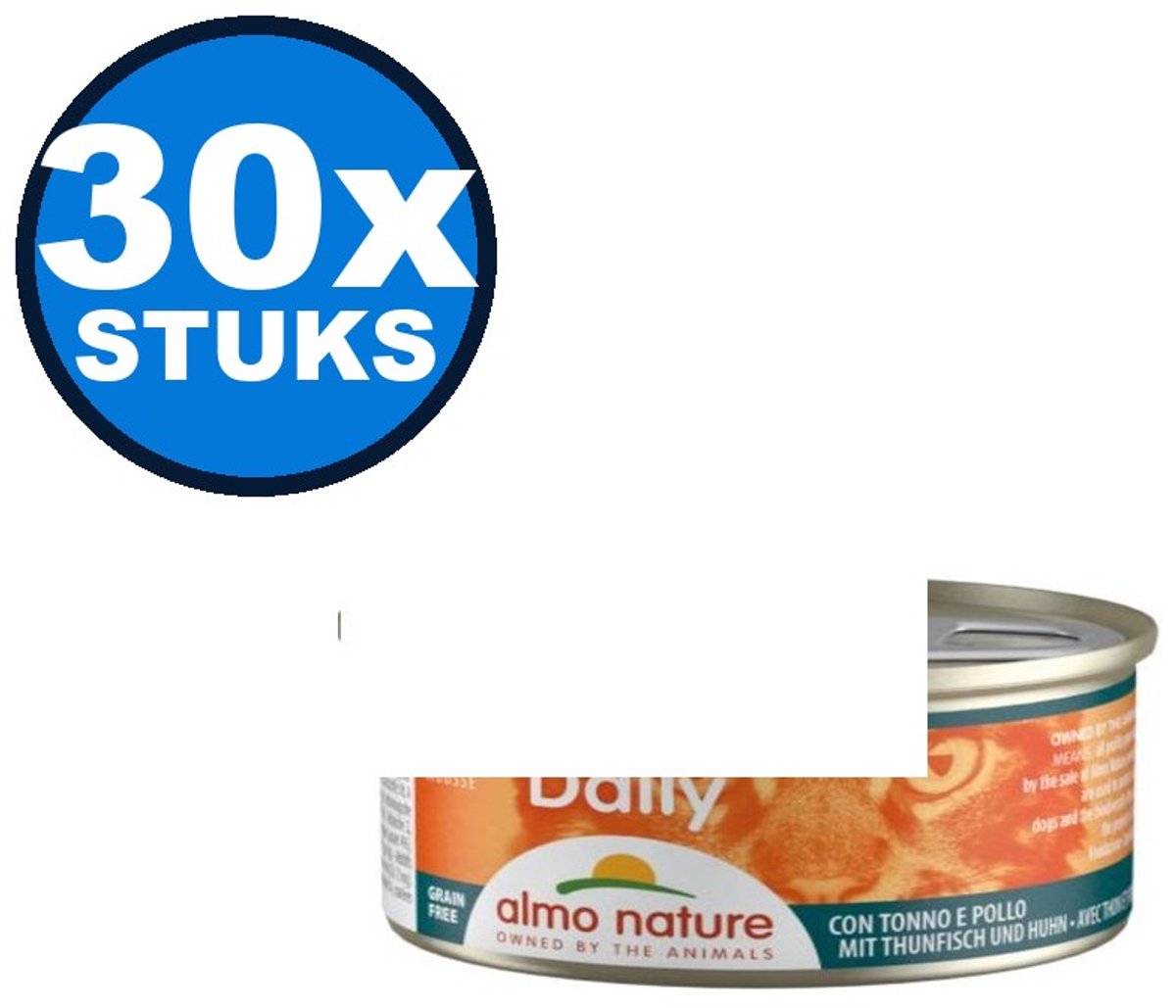 Almo Nature Almo Nature Daily Mousse - Tonijn & Kip - Kattenvoer Natvoer - 85g