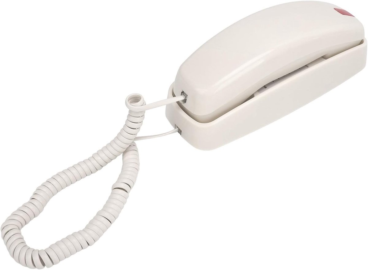 Vaste Telefoon - Senioren Telefoon - Gemakkelijk Bellen - Extra Luid Volume - Grote Knoppen - Beige