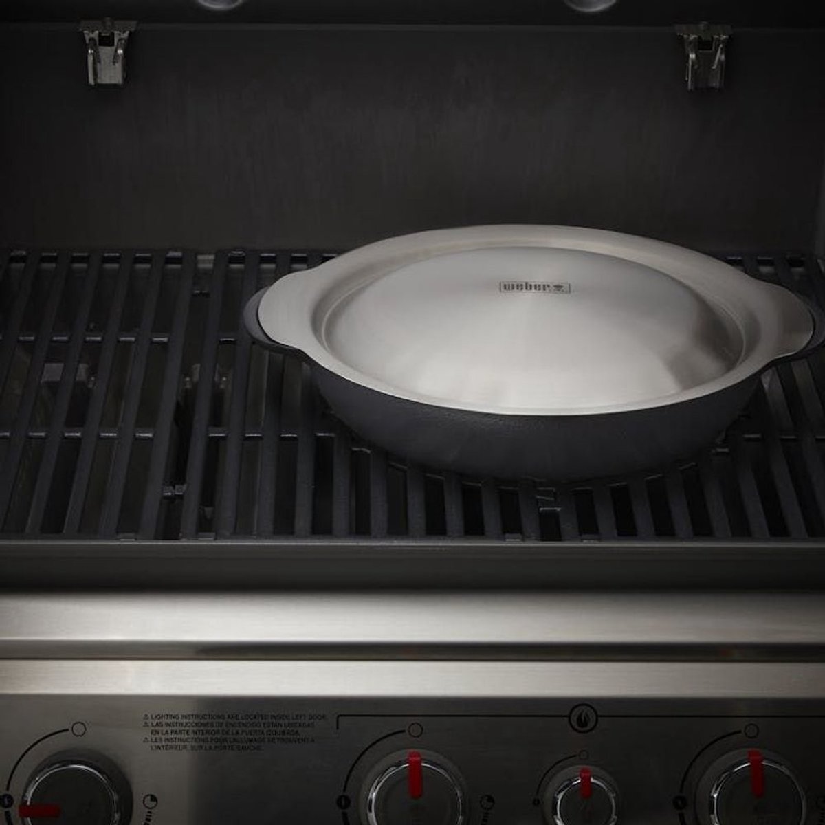Weber Crafted wok & steamer