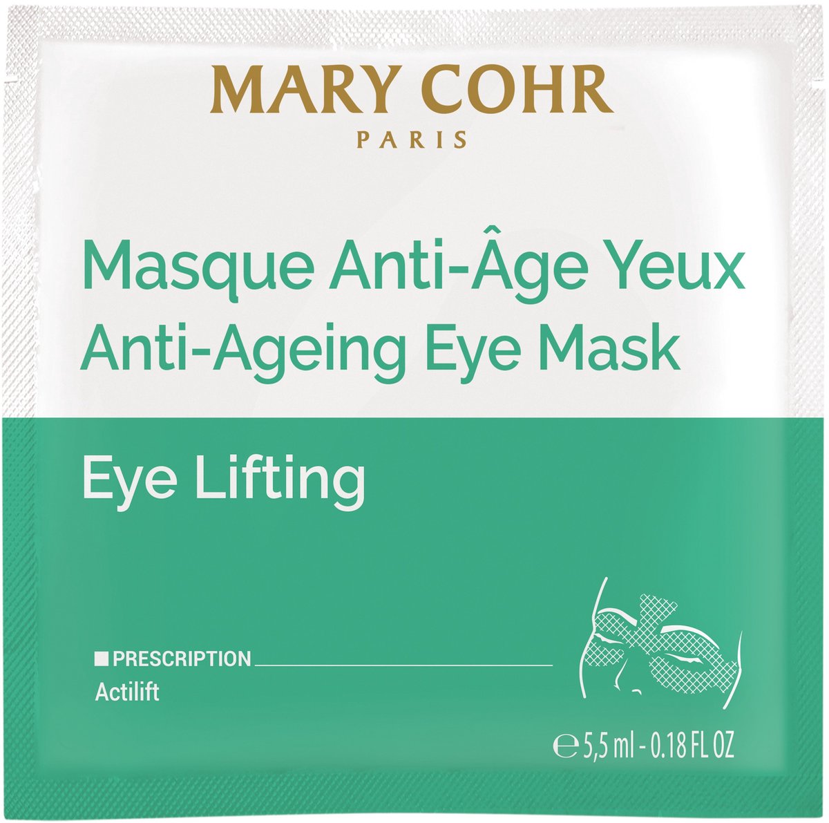 Mary Cohr Masque Anti-Âge Yeux Oogmasker - 30ml - Anti-Aging