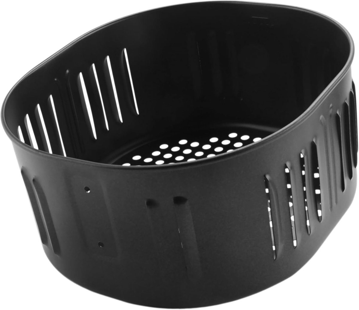 Airfryer Vervangmand - Reservemand - Lekker Koken - Antiaanbaklaag - 20x20x10 cm - Zwart