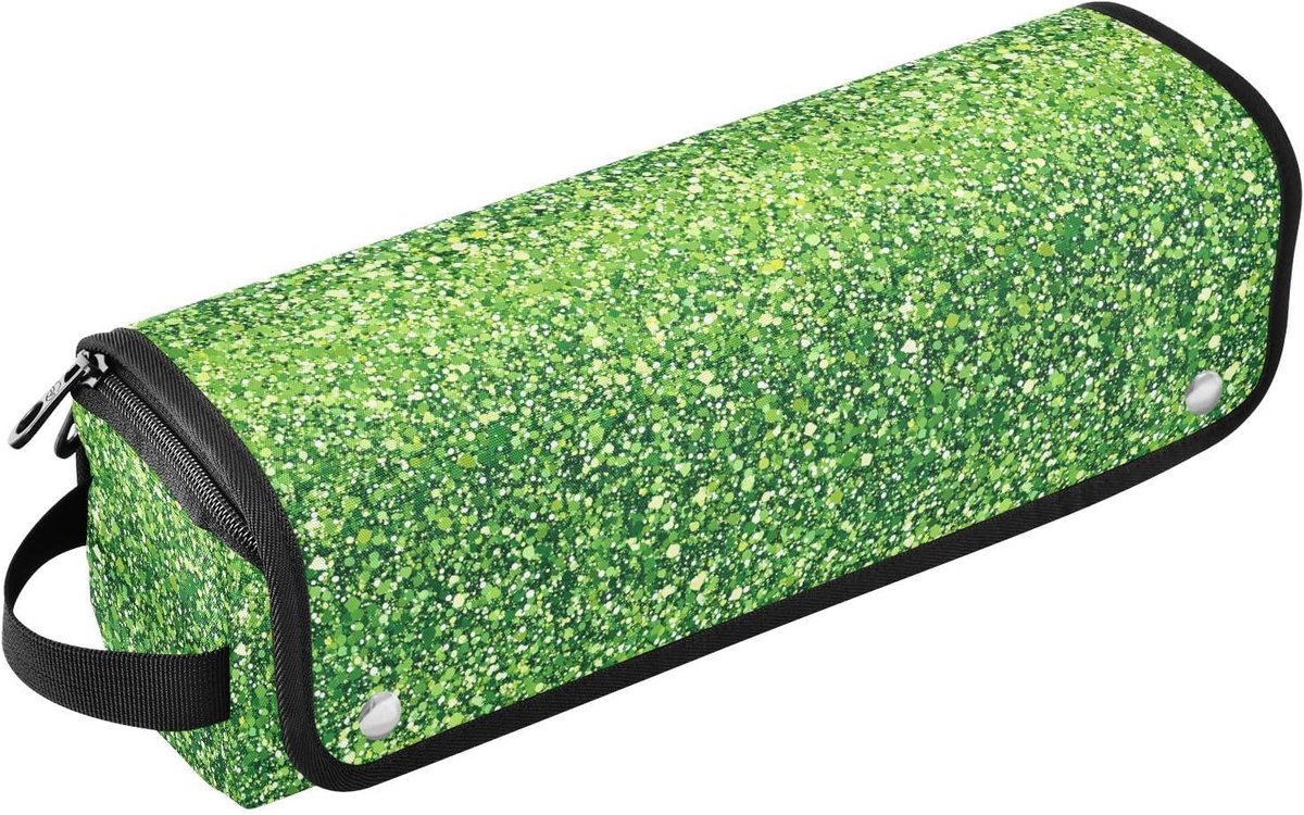 Reistas Haargereedschap - Opbergtas Stijltang - Reizen en Organiseren - Hittebestendige Mat - 37 x 31 cm - Zwart