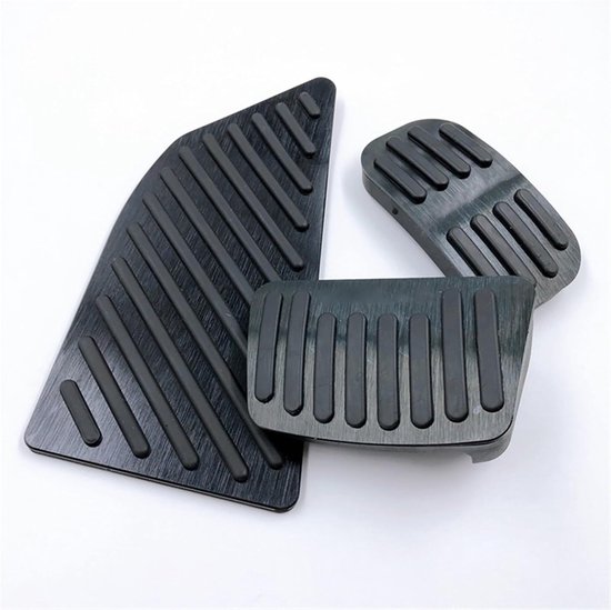 Pedaalhoezen Auto - Pedaal Covers - Verbeter Rijervaring - Antislip Ontwerp - Set van 2 - Zilver — afbeelding 4