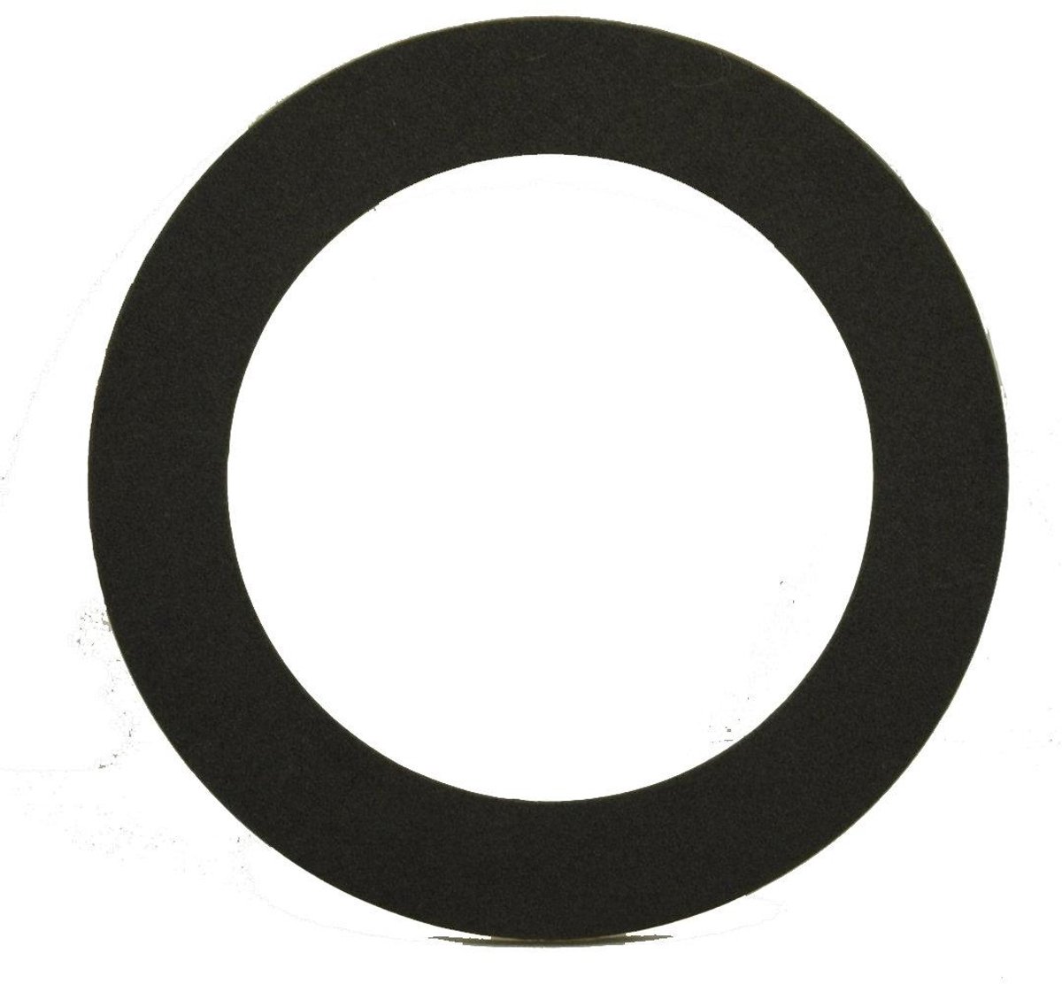 Stofzuiger Motor Pakking - Motor Afdichting Schuim - Stofzuiger Onderhoud - Peel & Stick - 6 1/4" Diameter - Zwart