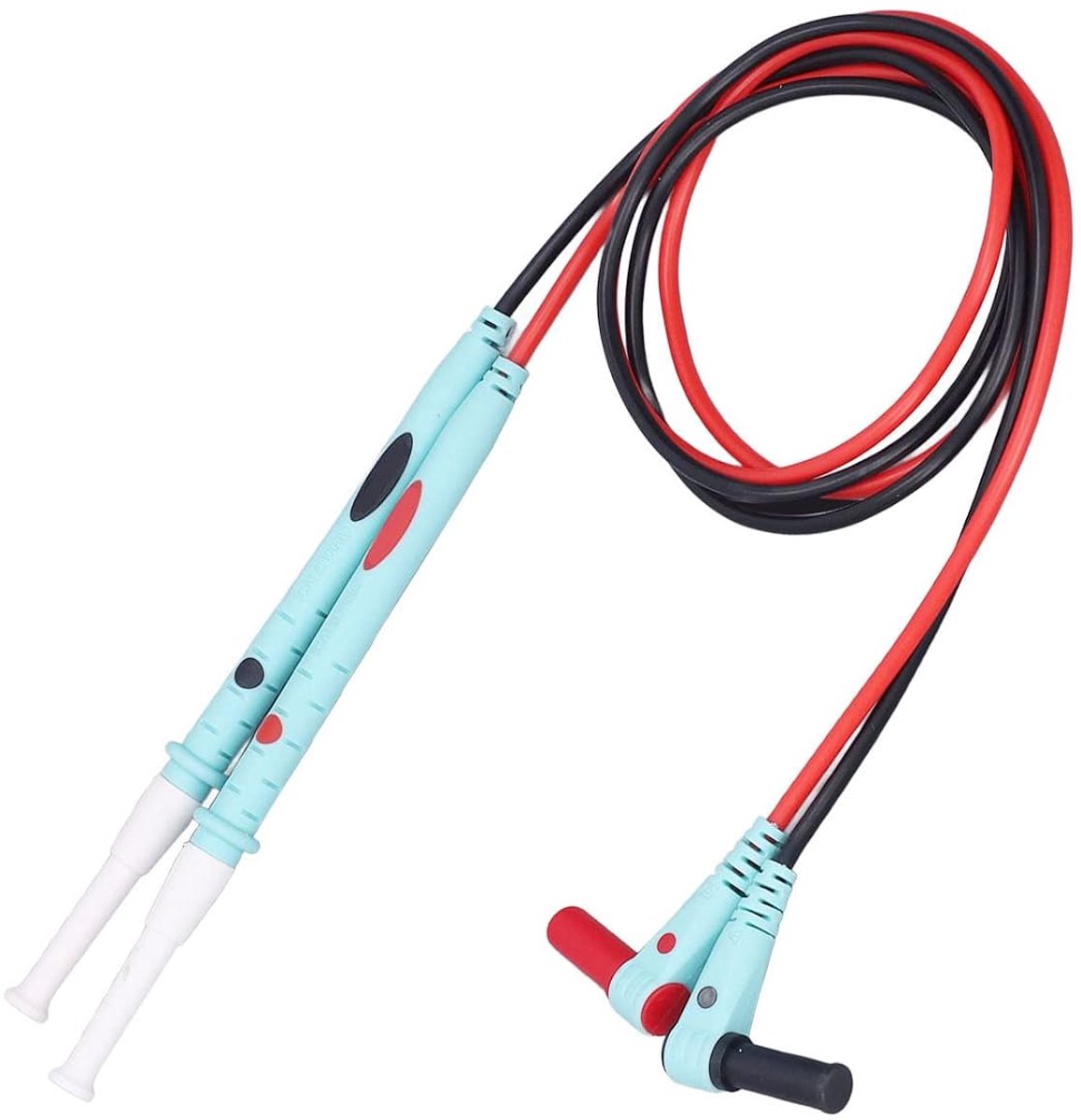 Multimeter Test Pen - Meetkabels Set - Elektrisch Onderzoek - Hoge Compatibiliteit - 1 Meter Kabel - Zwart