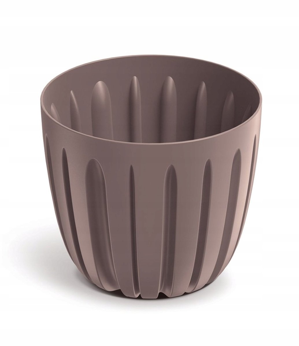 Prosperplast Wario - Bloempot - 13,8 cm - Brons Marsala - Modern Ontwerp