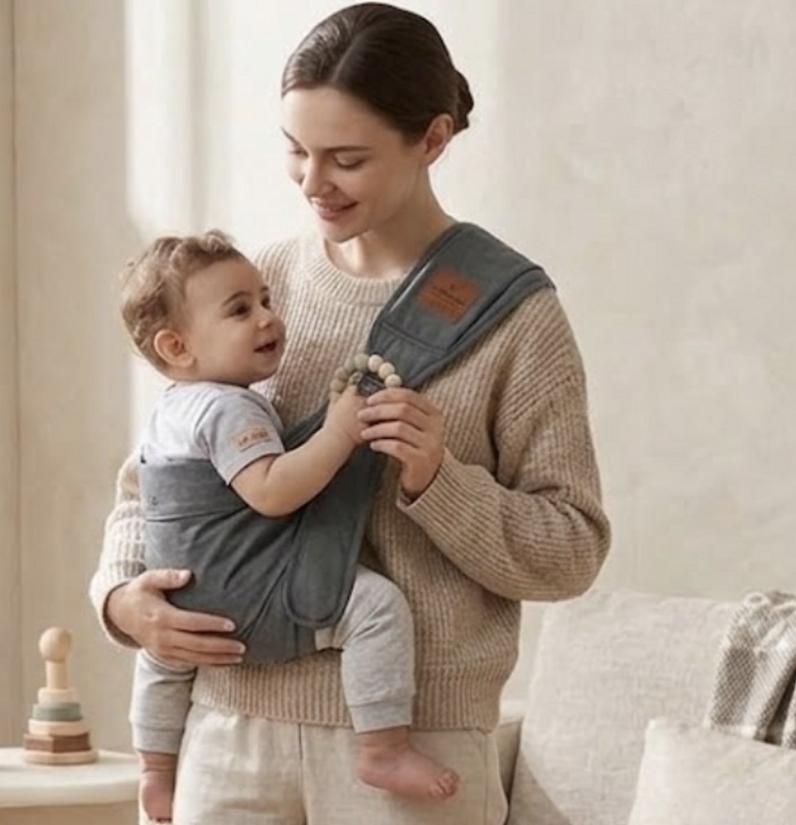 Baby Draagzak - Toddler Carrier - Peuter Draagzak - Peuter Draagtas - Baby Carrier - Kwaliteit - Jongens - Meisjes - Baby Artikelen - Ergonomische Draagzak - Baby Draagtas - Peuter - Hoge Kwaliteit Draagzak - Baby Tailleband - Taille Drager - – foto 5