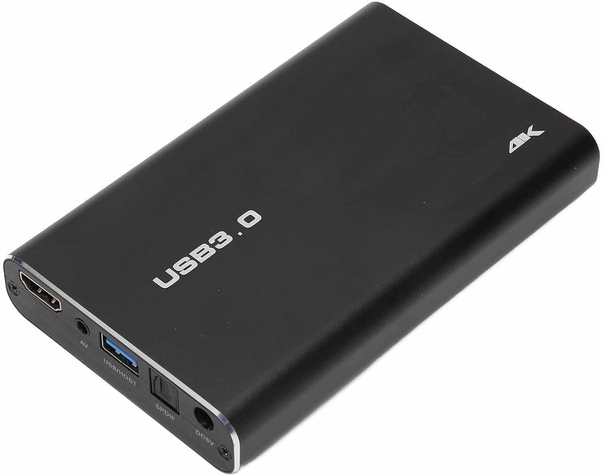 Mini Media Player - 4K Speler - Films Kijken - Ingebouwde Opslag - 5GB - Zwart