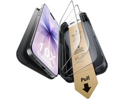 ESR Tempered Glass Geschikt voor iPhone 17 / 16 Pro - UltraFit Armorite Pro - Case Friendly Screen Protector - Militair Getest Glas - Geen luchtbellen & stof - 3-Pack