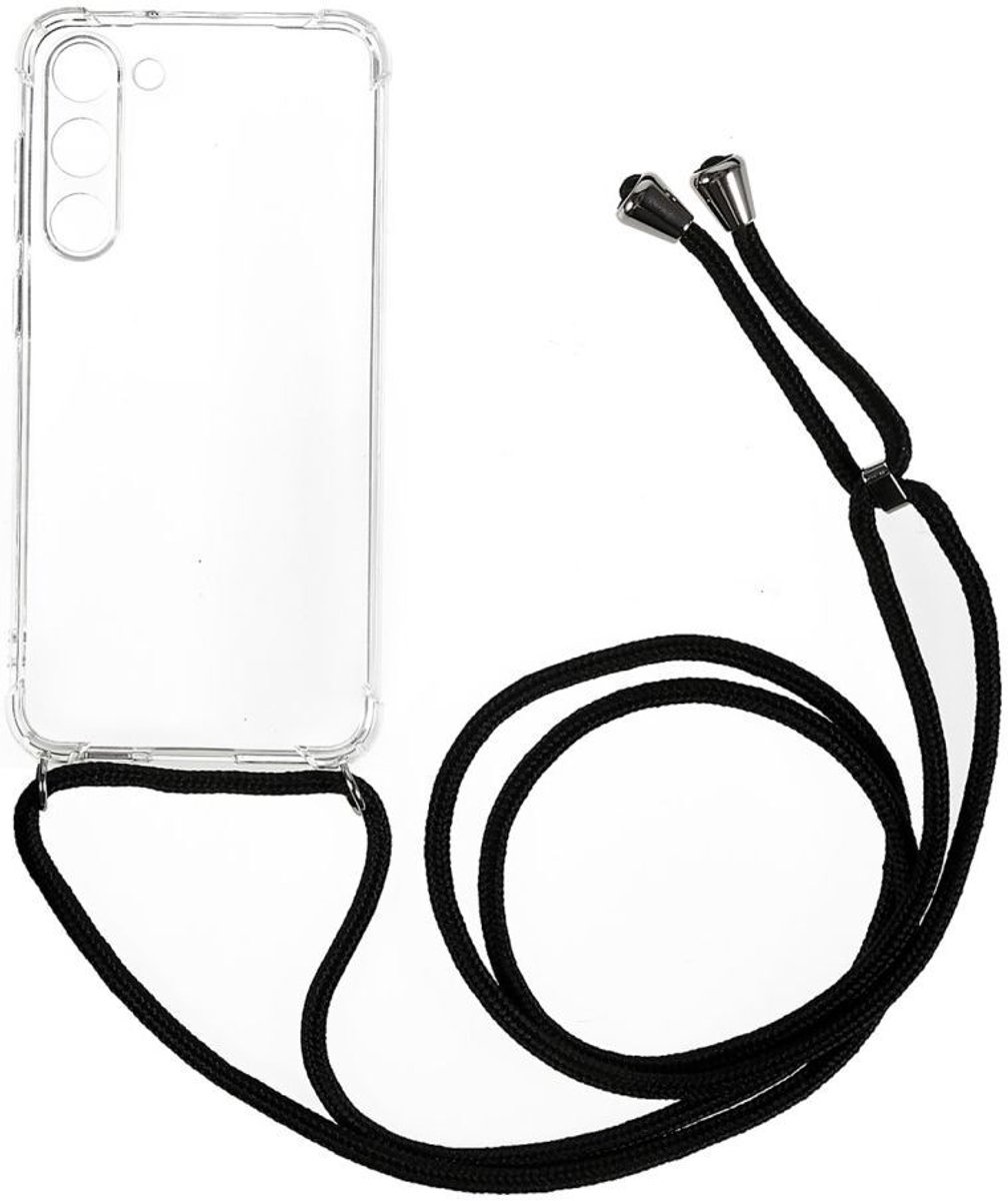 Hoesje met Koord Schokbestendig TPU Transparant Geschikt voor Samsung Galaxy S23 Plus