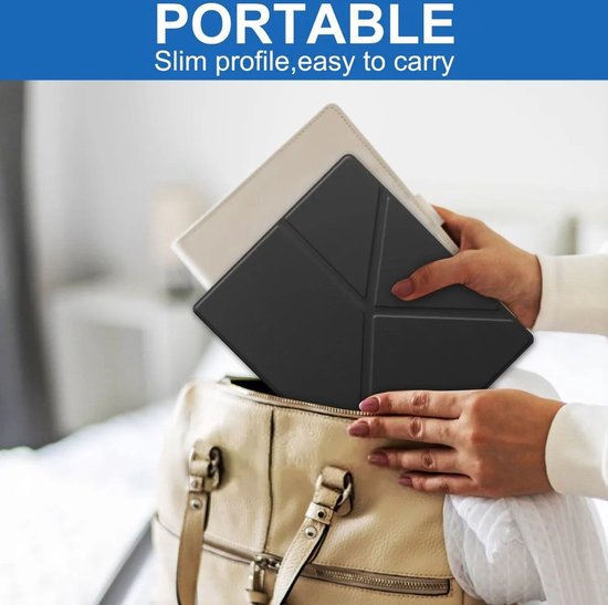 Kobo Elipsa 2E Hoes Origami Book Case met Standaard Zwart van Kobo — afbeelding 3