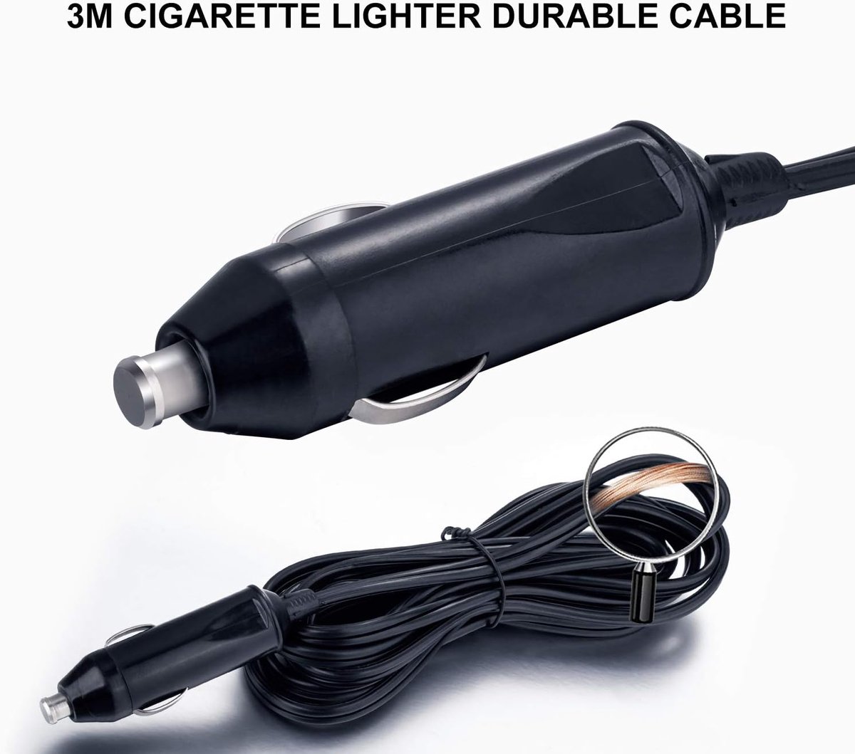 12V Bandenpomp Auto - Draagbare Luchtcompressor thumbnail 4