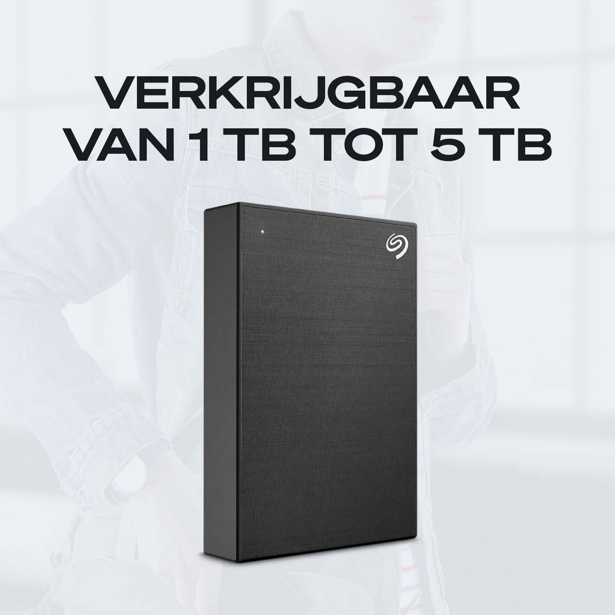 Seagate One Touch - Draagbare externe harde schijf - Wachtwoordbeveiliging - 2TB - Zwart — cadeau in Mode & Accessoires - foto 6
