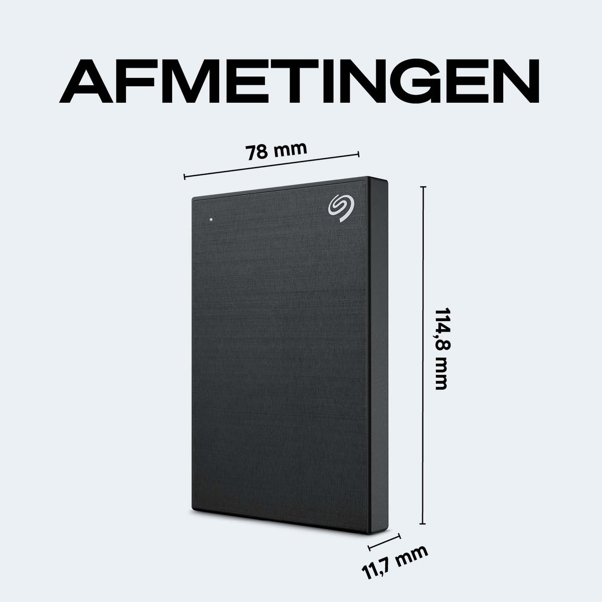 Seagate One Touch - Draagbare externe harde schijf - Wachtwoordbeveiliging - 2TB - Zwart — cadeau in Mode & Accessoires - foto 5